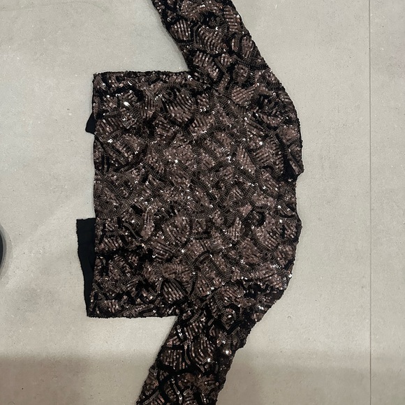 Zara Bolero Sequin Jacket - Picture 3 of 3